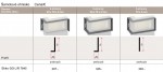 Dekoračný rám  Ekko GO 4S 20x70 mm anthrazit