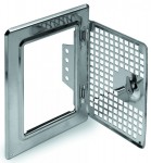RV 140/200-LG Rám s ventilačnými dvierkami s kľúčom
