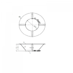 Hlava so sponkou 140 mm (PPL)