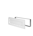 Mriežka DECO 20x50 biela