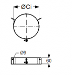 Kotviaca objímka 80 mm (ICS25)
