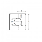 Krycí plech 150/0° - 30° (ICS50)