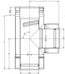 Sopúch 90°/100 mm (CFS)