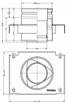 Vynášací diel 100 mm (CFS)