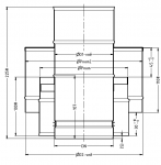 Vzduchový terminál 100 mm (CFS)